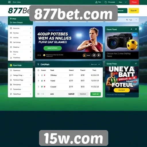 Interface do usuário em 877bet.com é intuitiva